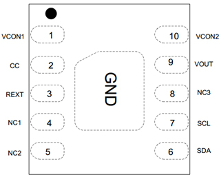 RHU7803 帶智能識別的USB Type-C DFP CC控制器